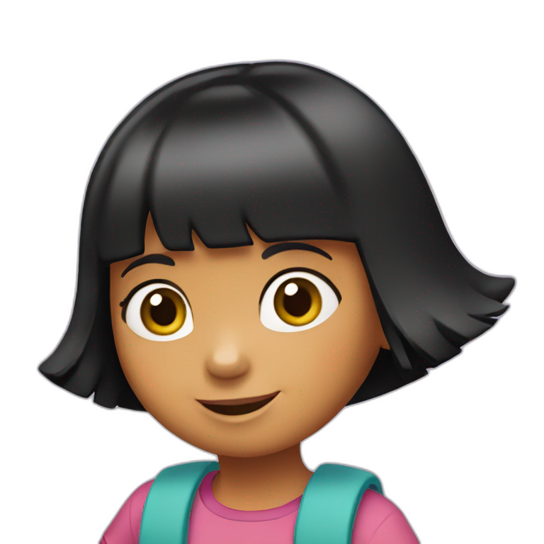 Dora the explorer | AI Emoji Generator