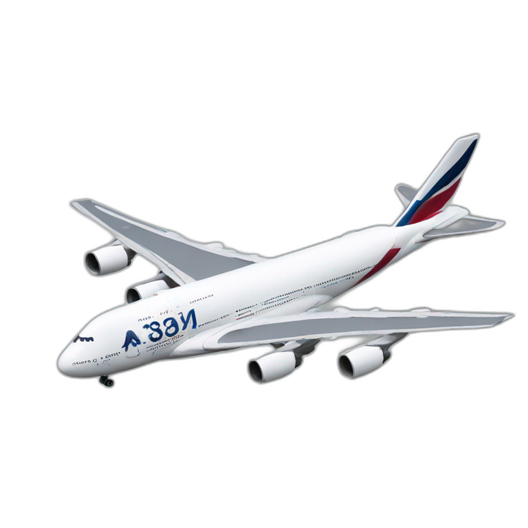 An airbus a380 | AI Emoji Generator