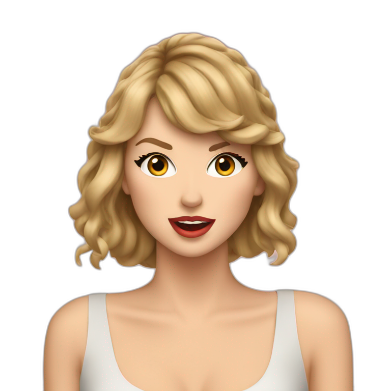 taylor swift singing | AI Emoji Generator