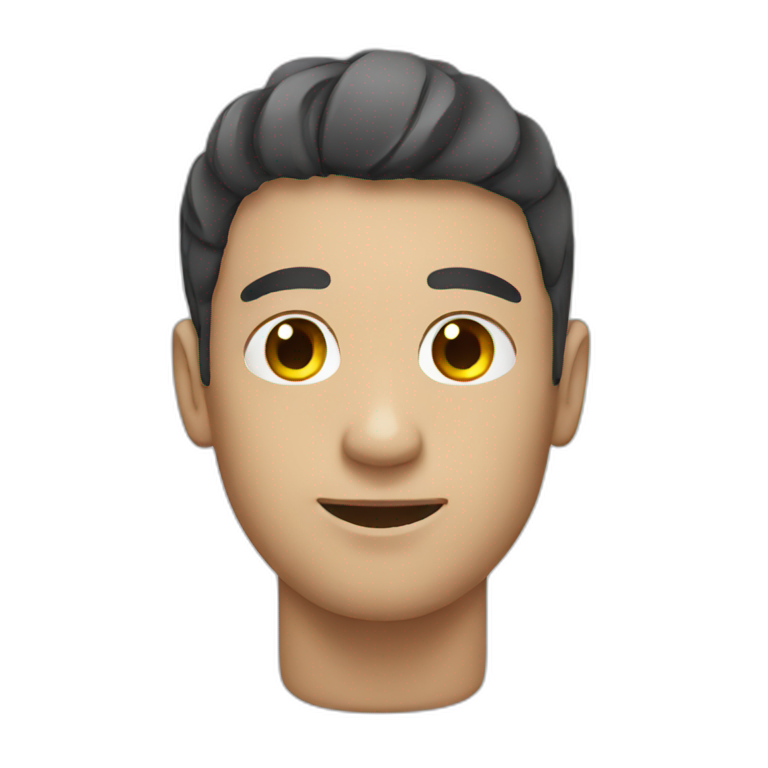 Swimming guy black hair | AI Emoji Generator