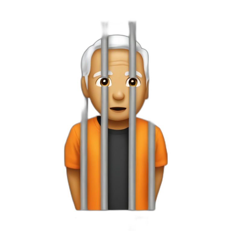 man in jail | AI Emoji Generator