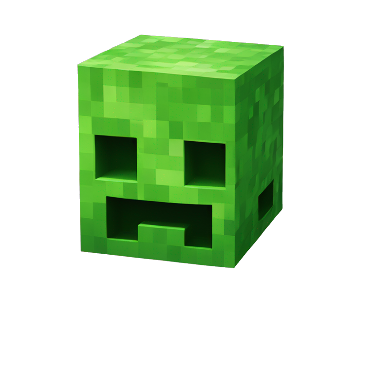 Creeper Minecraft Ai Emoji Generator 1643