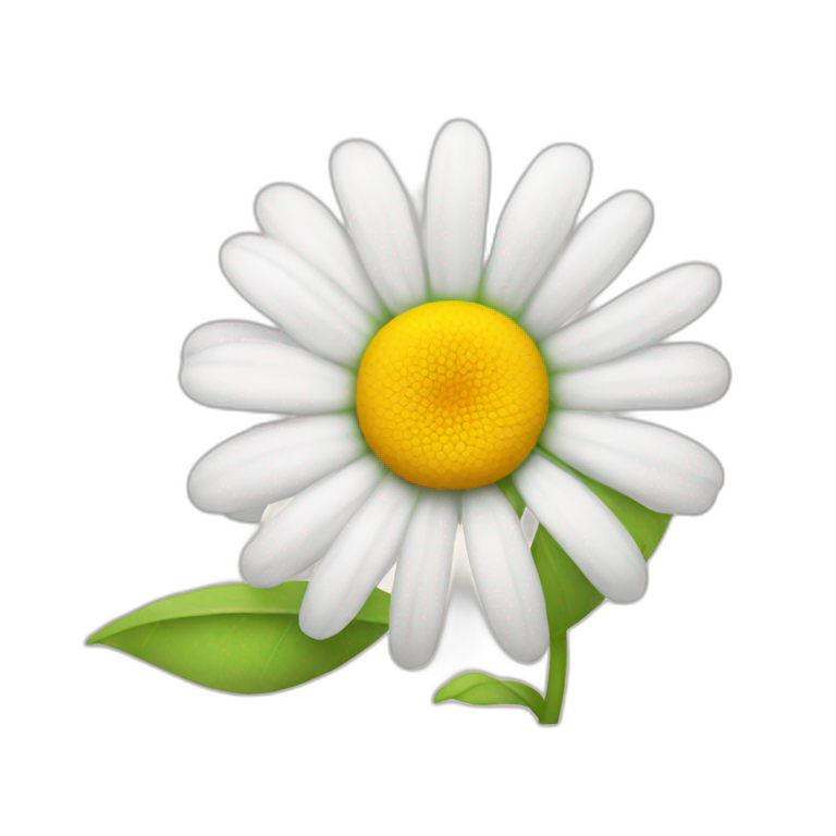 Daisy flower AI Emoji Generator