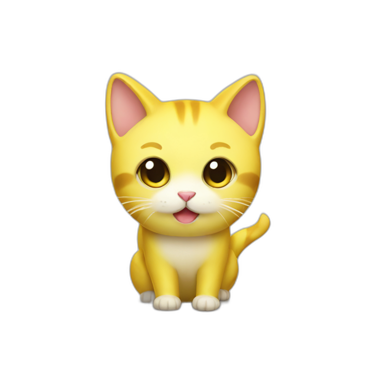 Banana cat | AI Emoji Generator