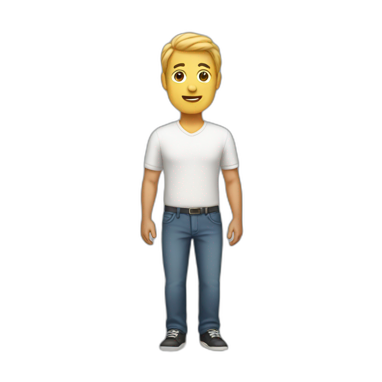 Full body man | AI Emoji Generator