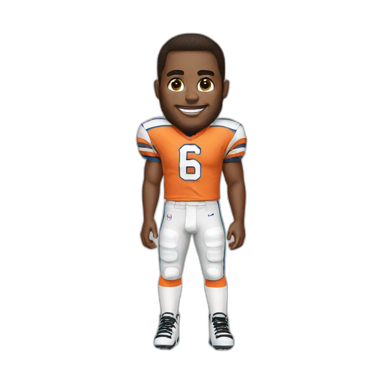 1970s quarterback | AI Emoji Generator