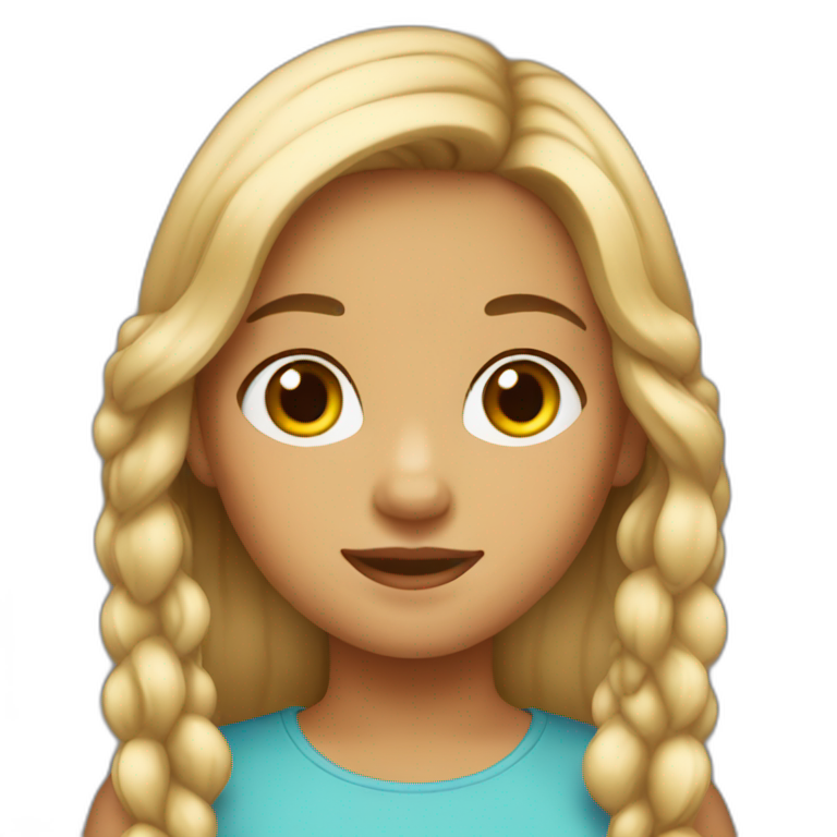 Bratty 13 year old girl | AI Emoji Generator