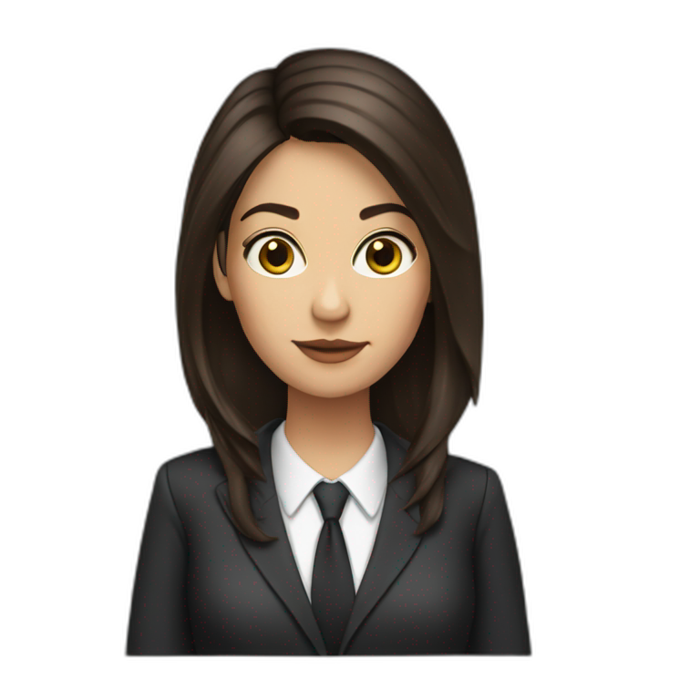 Brunette holding a rat | AI Emoji Generator