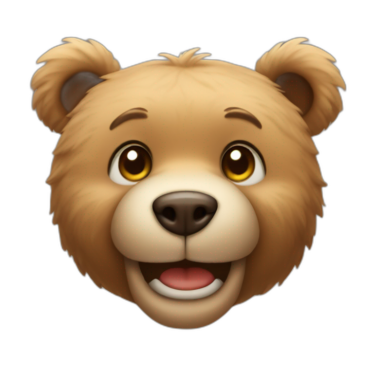 Red Teddy bear | AI Emoji Generator