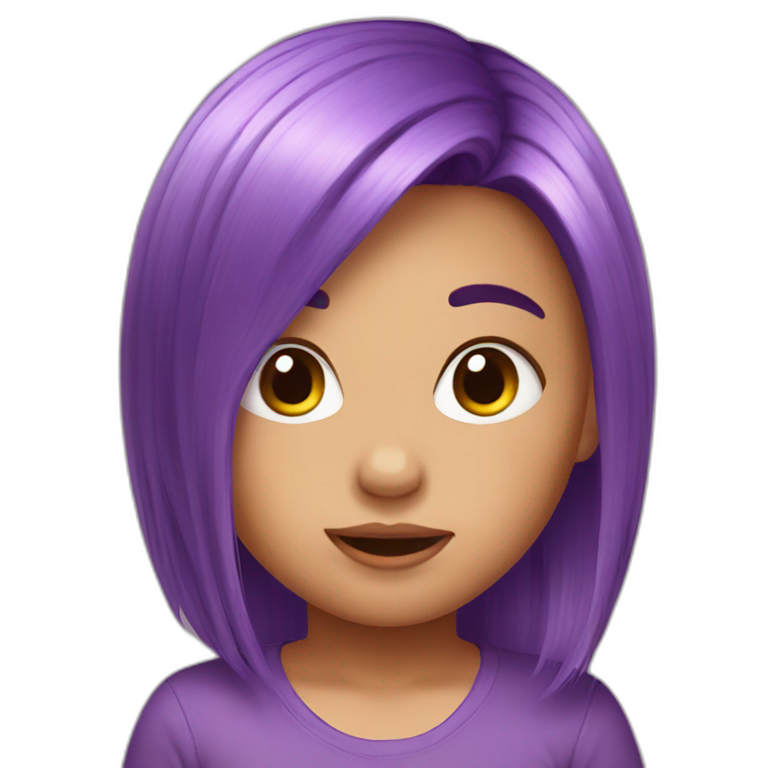 baby-unicorn-pink-purple | AI Emoji Generator