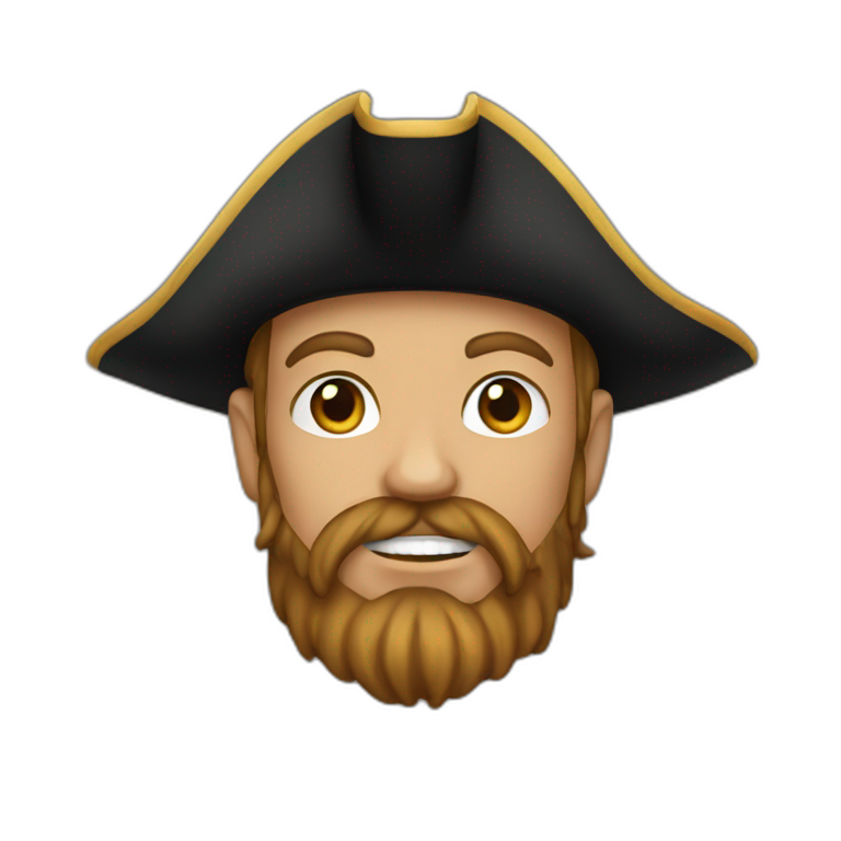 smiling-emoji-pirate | AI Emoji Generator