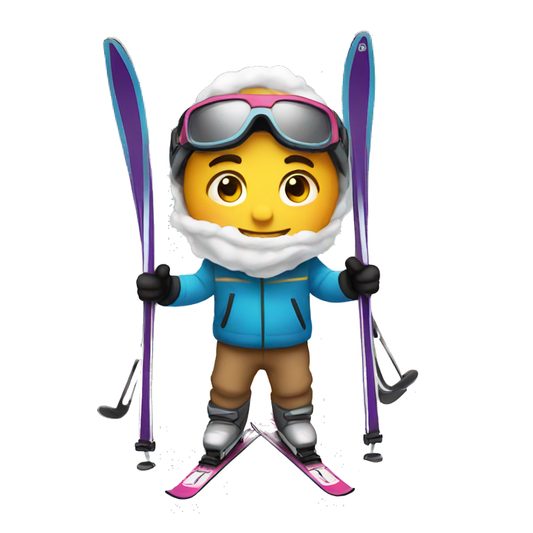 ski buddy | AI Emoji Generator