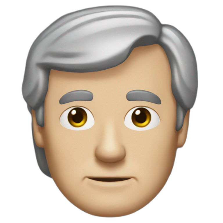 Saul Goodman with his classic ear pice and his icon is pose | AI Emoji ...