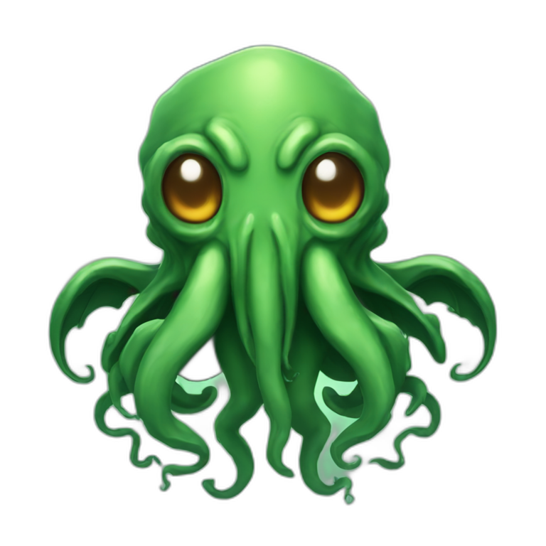 smiling cthulhu | AI Emoji Generator