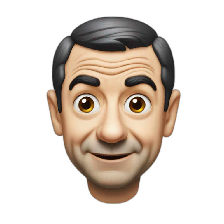 mr bean crying | AI Emoji Generator