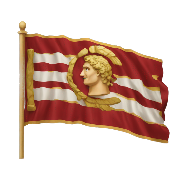 Roman Colosseum in Rome with Italia's flag | AI Emoji Generator