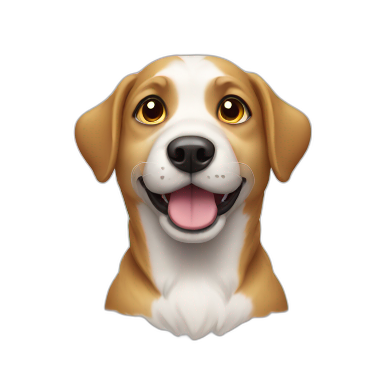 loopy with dog | AI Emoji Generator