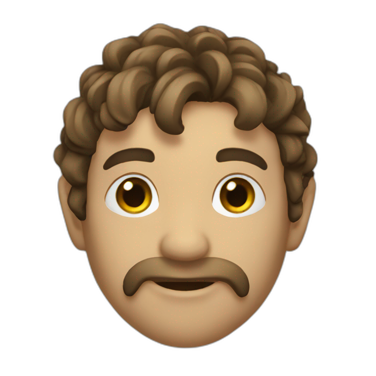 The reven man is a bard | AI Emoji Generator