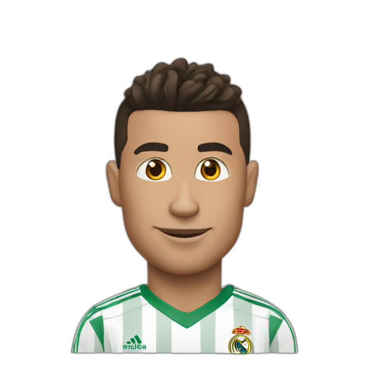 Cristiano Ronaldo doing de the suiii | AI Emoji Generator