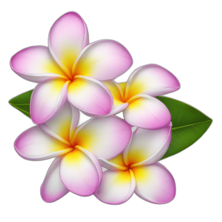 Plumeria | AI Emoji Generator