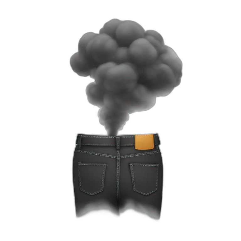 Raccoon opening mouth with smoke coming out | AI Emoji Generator