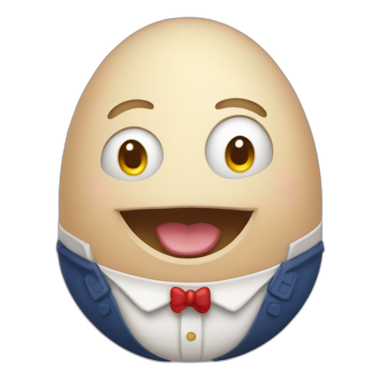 Humpty Dumpty | AI Emoji Generator