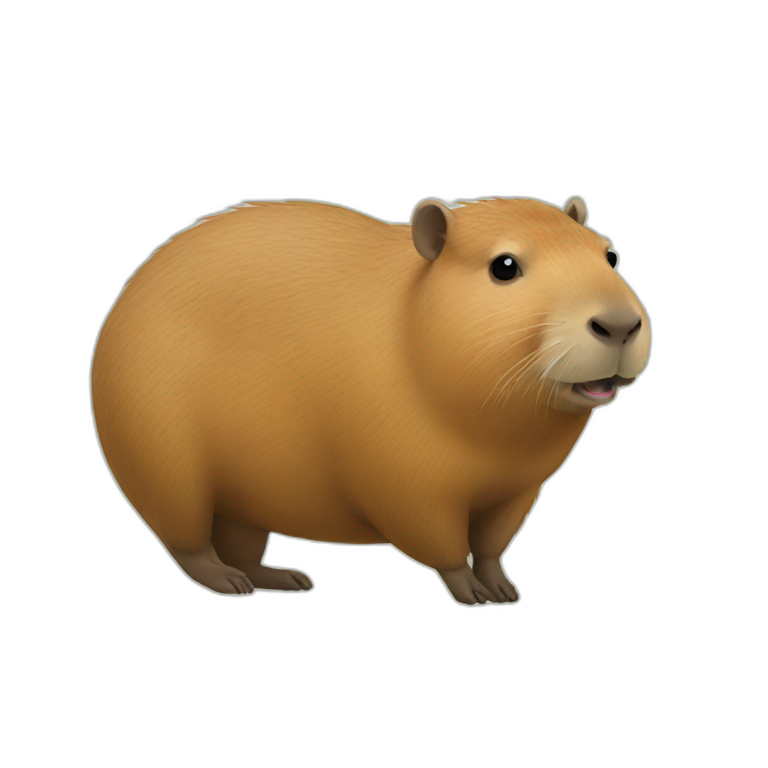 Capybara | AI Emoji Generator