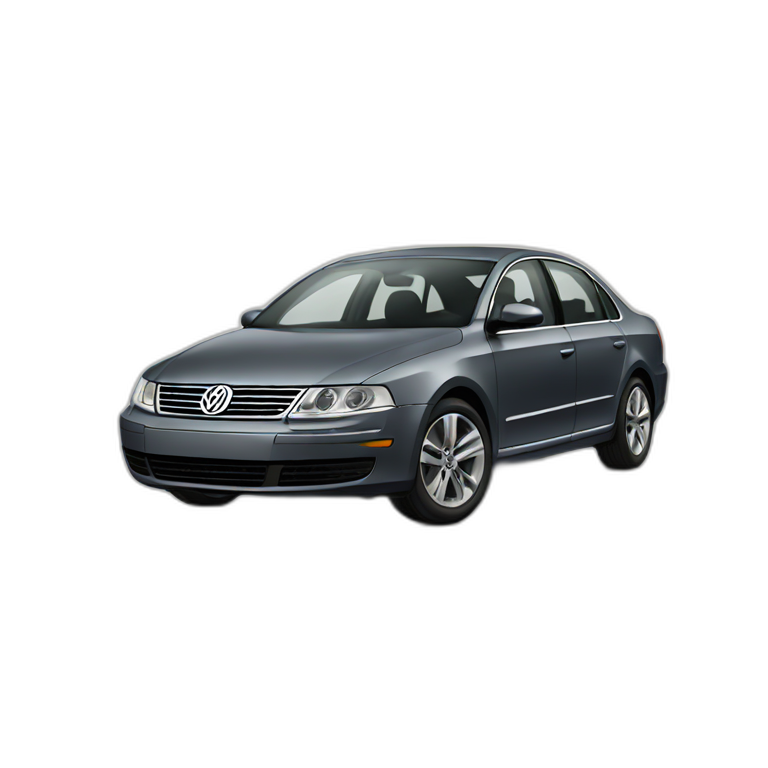 Volkswagen Passat 2004 silver | AI Emoji Generator