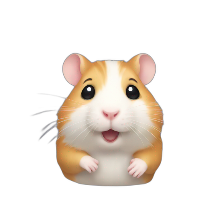 hamster smoking | AI Emoji Generator