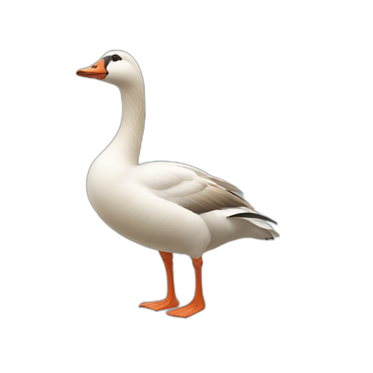 Worried Goose Ai Emoji Generator