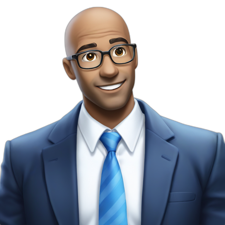 man in suit | AI Emoji Generator