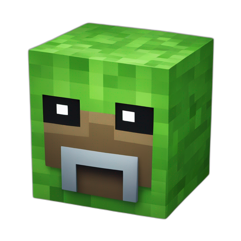 Creeper Minecraft Ai Emoji Generator 2257