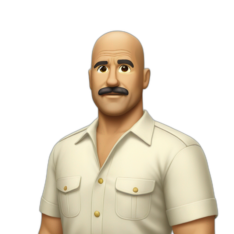 Magnum pi - jay hernandez | AI Emoji Generator