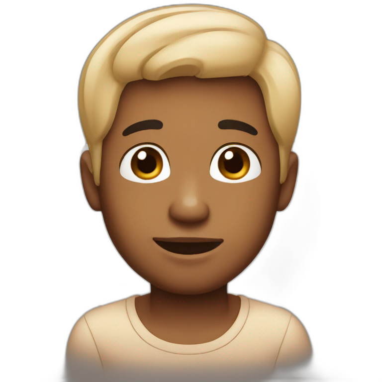 Bitmoji apple green eyes | AI Emoji Generator