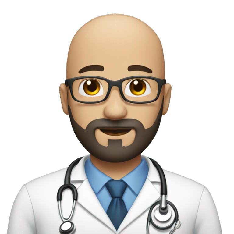 doctor with a crown and beard | AI Emoji Generator