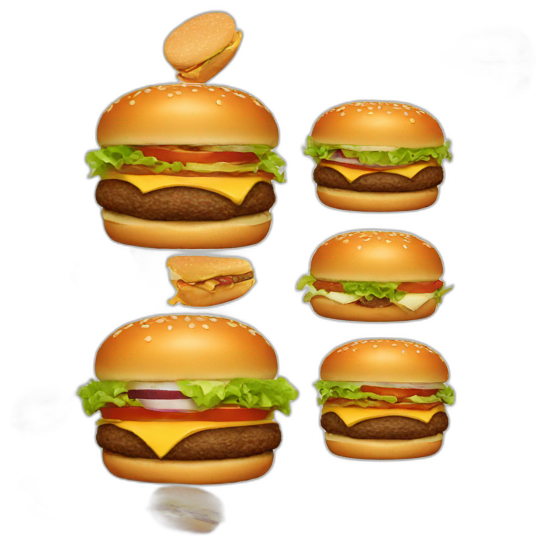 Burger king | AI Emoji Generator