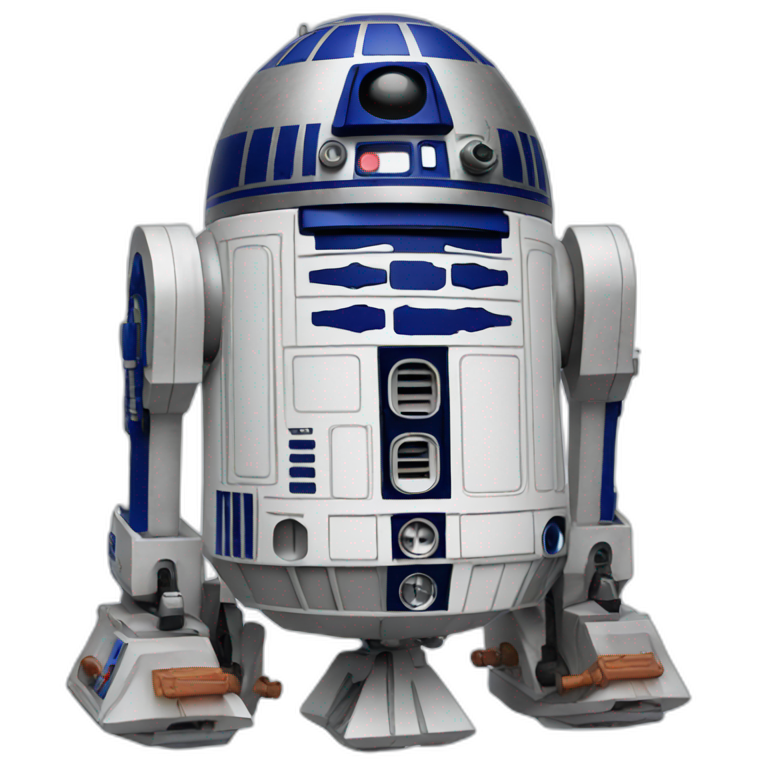 R2D2, Dreads | AI Emoji Generator