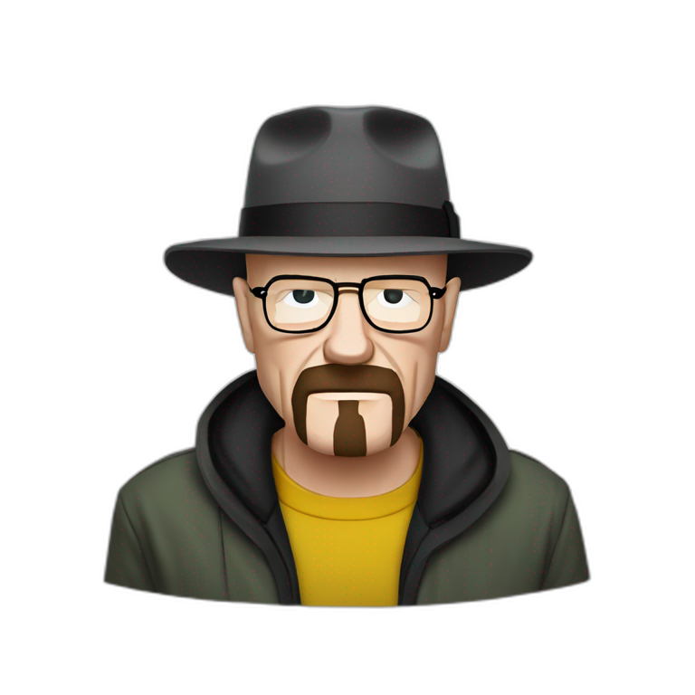 Breaking bad heisenberg | AI Emoji Generator