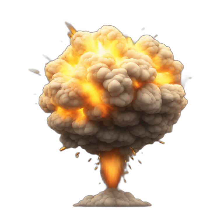 Boar head explosion | AI Emoji Generator