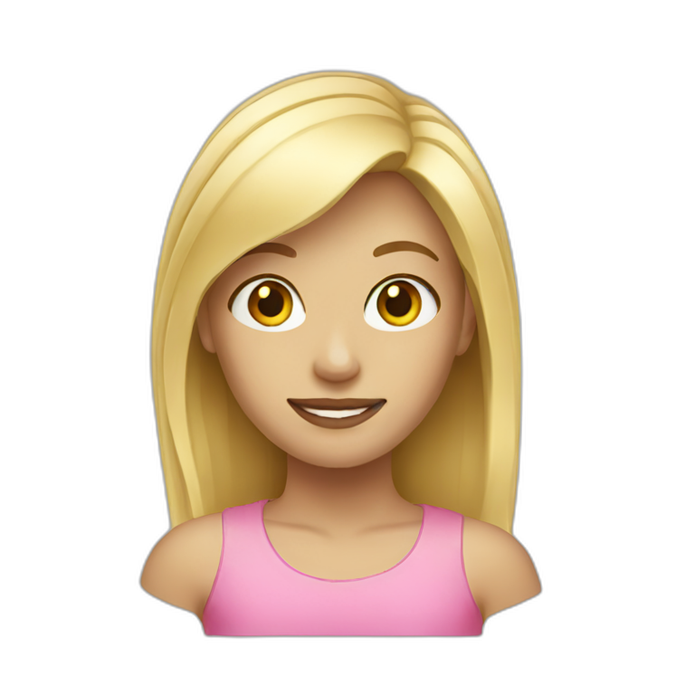 lakers girl blonde | AI Emoji Generator