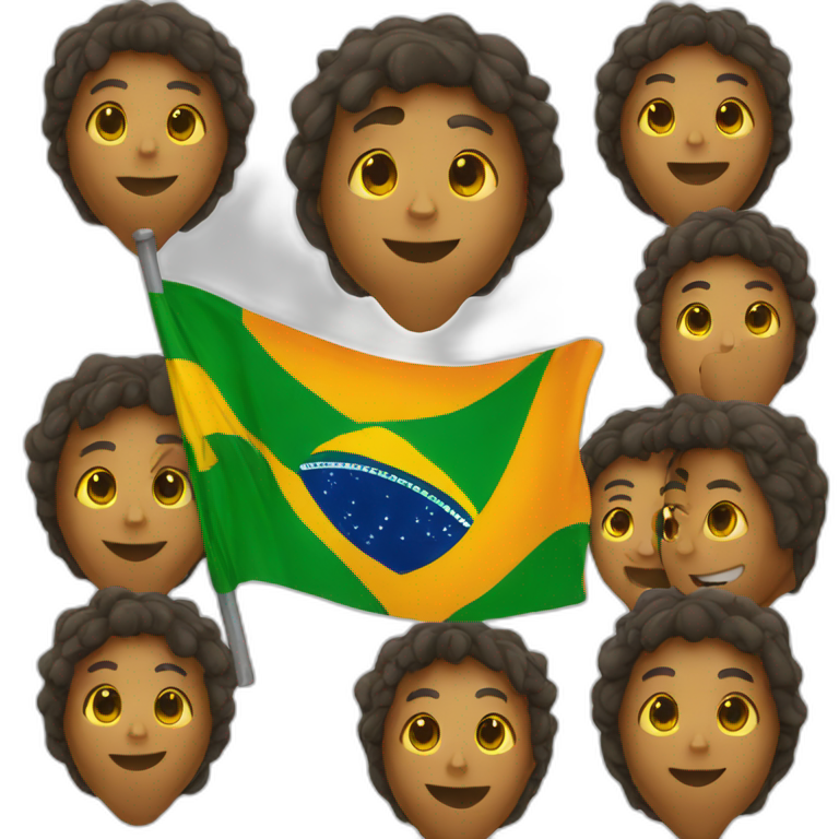 Brazil flag emiji | AI Emoji Generator