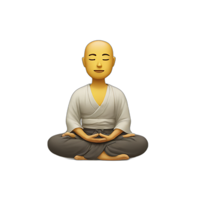 zen guy | AI Emoji Generator