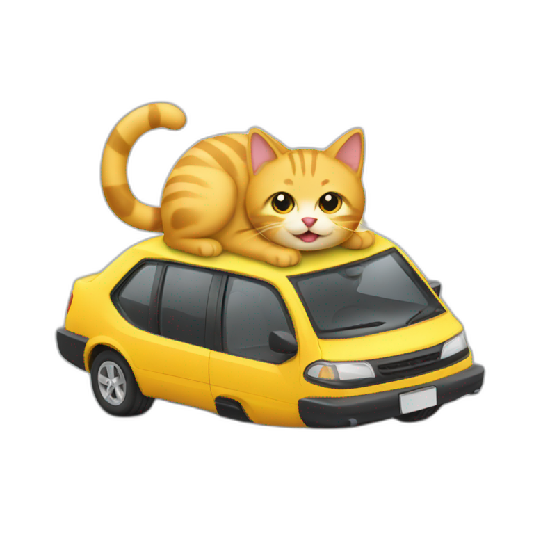 Cat Car Ai Emoji Generator 6856