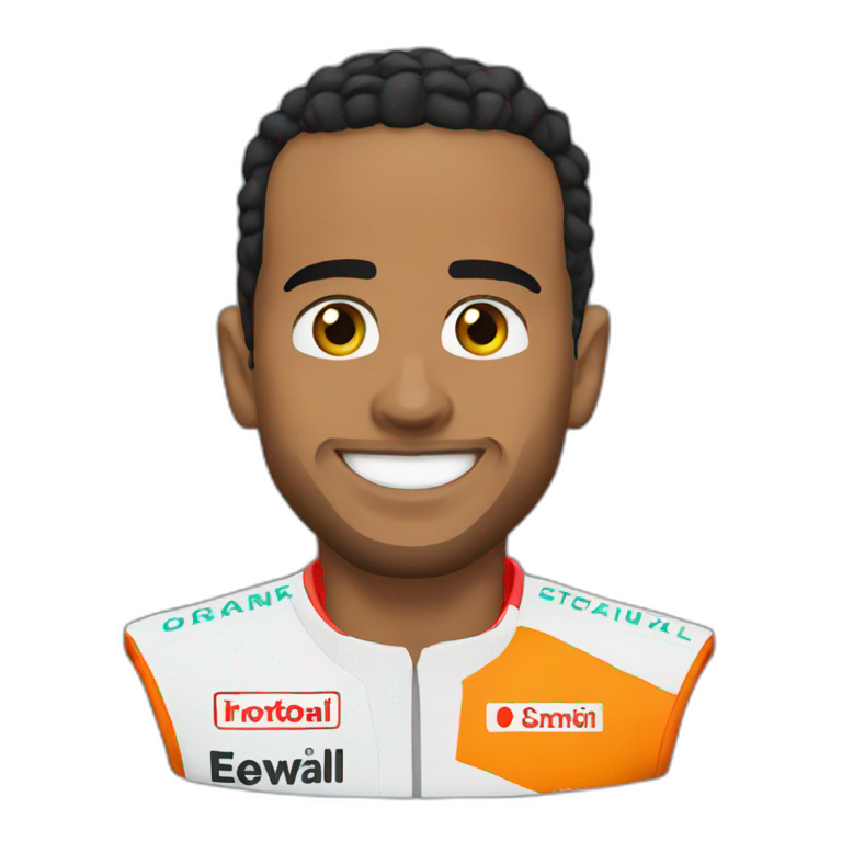 Lewis Hamilton | AI Emoji Generator