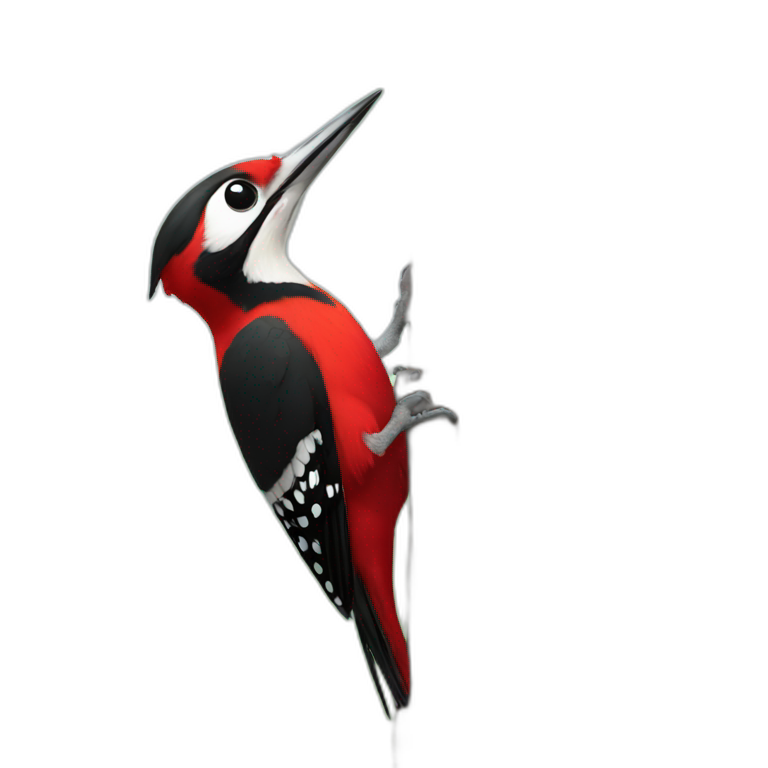 woody woodpecker winking | AI Emoji Generator