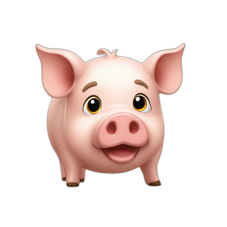 Cochon Abrite Dans Une Maison Ai Emoji Generator