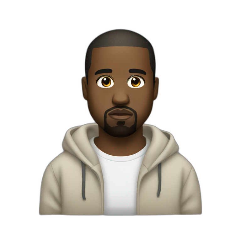 Kanye west | AI Emoji Generator