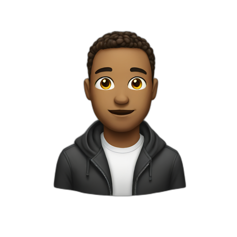 a guy thinking with wuestion marks above him | AI Emoji Generator