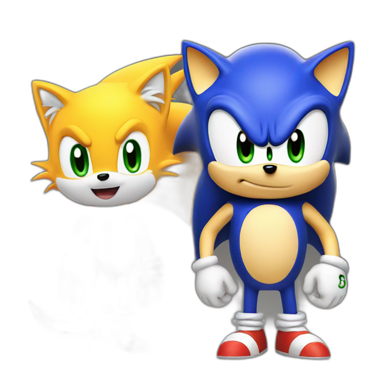 Tails Sonic | AI Emoji Generator