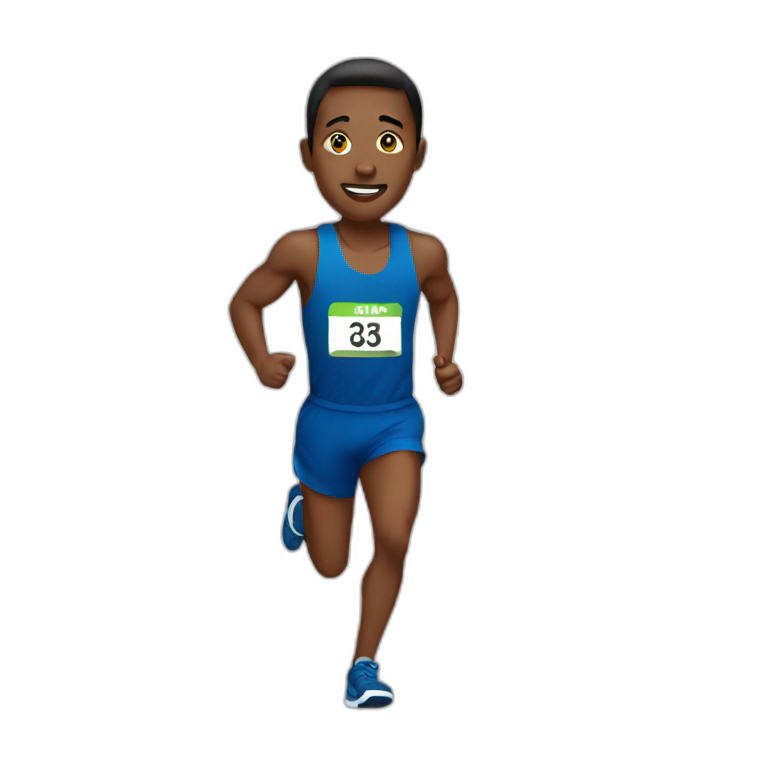 marathon runner | AI Emoji Generator